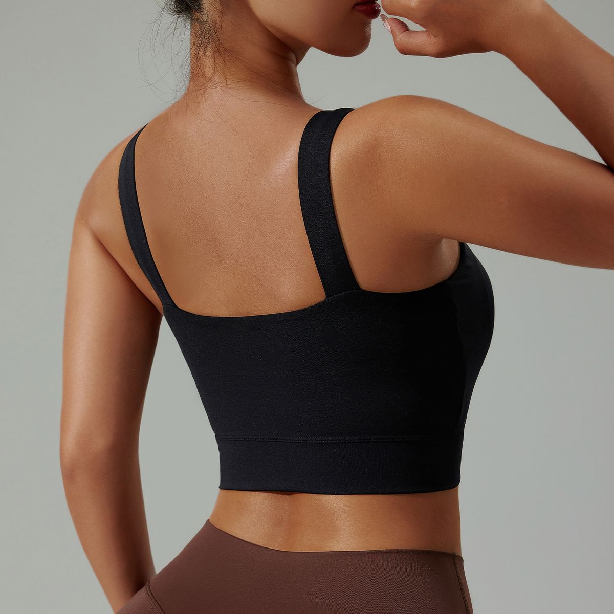 Oasis Cross-Border New Yoga Wear Vest For Women, Push-Up Shockproof Running Bra, Elastic Tight-Fitting Sports Bra_desvips.com