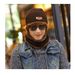 Set With Pullover Scarf, Fleece-Lined Thickened For Men, Korean Style Autumn And Winter Unisex Knitted Hat_desvips.com