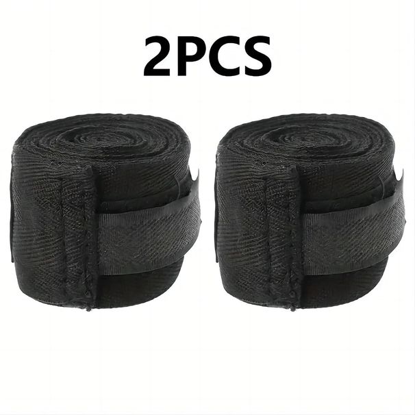Professional Cotton Boxing Bandage, 2.5m Mma Training Gloves, Sweat-Absorbing Elastic Hand Wrap, Sports And Fitness_desvips.com