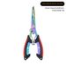 Stainless Steel Capable Of Opening Loops, Titanium Two-tone Pliers, Multifunctional Fishing Scissors, Lure Scissors_desvips.com