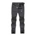 Men's Outdoor Softshell Pants Autumn Winter, Fleece-lined Thickened, Suitable For Hiking Skiing, Waterproof, Windproof,_desvips.com