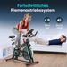 Heimtrainer Fahrrad Für Zuhause, Hometrainer Mit LCD-Monitor Und Tablet-Ständer (1-tlg), FitnessFahrrad Bis 136 Kg Belastbar_desvips.com