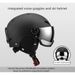 Adult Thermal With Goggles Outdoor Sports Protective Ski Helmet Gear_desvips.com