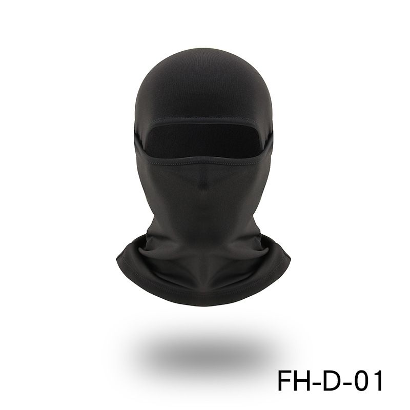 Unisex Winter Windproof Fleece Neck Gaiter Face Mask For Motorcycle Cycling Skiing Outdoor Sports (Black, One Size)_desvips.com