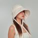 UPF50+ Sun Hat - Trendy Face-Covering Fishing Hat For Women Casual UV Protection Wide Brim Summer Beach Hat_desvips.com