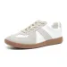 Spring German Training Men's Women's Low-top Sneakers Casual Genuine Leather Height-increasing White Shoes Retro Style_desvips.com