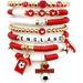 2026 USA-Canada-Mexico World Cup Soccer Soccer Bracelet Set_desvips.com