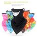 Cycling Face Mask Ear Hanging Triangle Scarf Ice Silk Mesh Breathable Neck Cover Outdoor Cycling Mask Summer Fishing Sunscreen Scarf_desvips.com