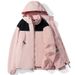 001 Outdoor For Women, Autumn And Winter, Trendy Brand, 3-in-1, High-End, Detachable, Windproof, Water-Repellent, Men's_desvips.com