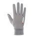 Spring And Autumn Cycling Touchscreen Slip Imitation Sun Ice Silk Full Finger Printed Unisex Breathable Driving Gloves_desvips.com