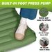 Extra Thick 4 Inch Outdoor Camping Self-Inflating Mats Spliceable Hiking Fishing Sleeping Pad_desvips.com