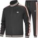 Men's Lightweight Running Jacket & Pants Set - Breathable Polyester Workout Outfit For Jogging, Gym & Casual Wear (8 Colors, S-5XL)_desvips.com