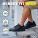 FitVille Wide Mens Flat Sneakers Casual Lightweight Breathable Walking For Swollen Feet Dayily Gym Vulcanized Shoes_desvips.com