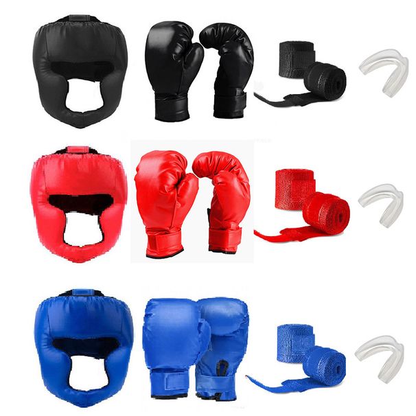 Boxing Protector Set For Adults And Children, Monkey-face Fighting Head Protector, Thickened Training Protective Gear_desvips.com