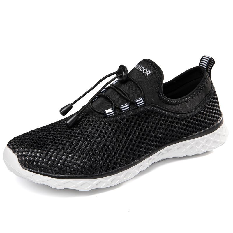 Mesh breathable casual sneakers beach wading shoes Couples light outdoor hiking shoes Water shoes_desvips.com