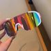 Outdoor Cycling Windproof Slimming Sunglasses Ski Goggles Protective Black Large Frame Hiking Glasses_desvips.com