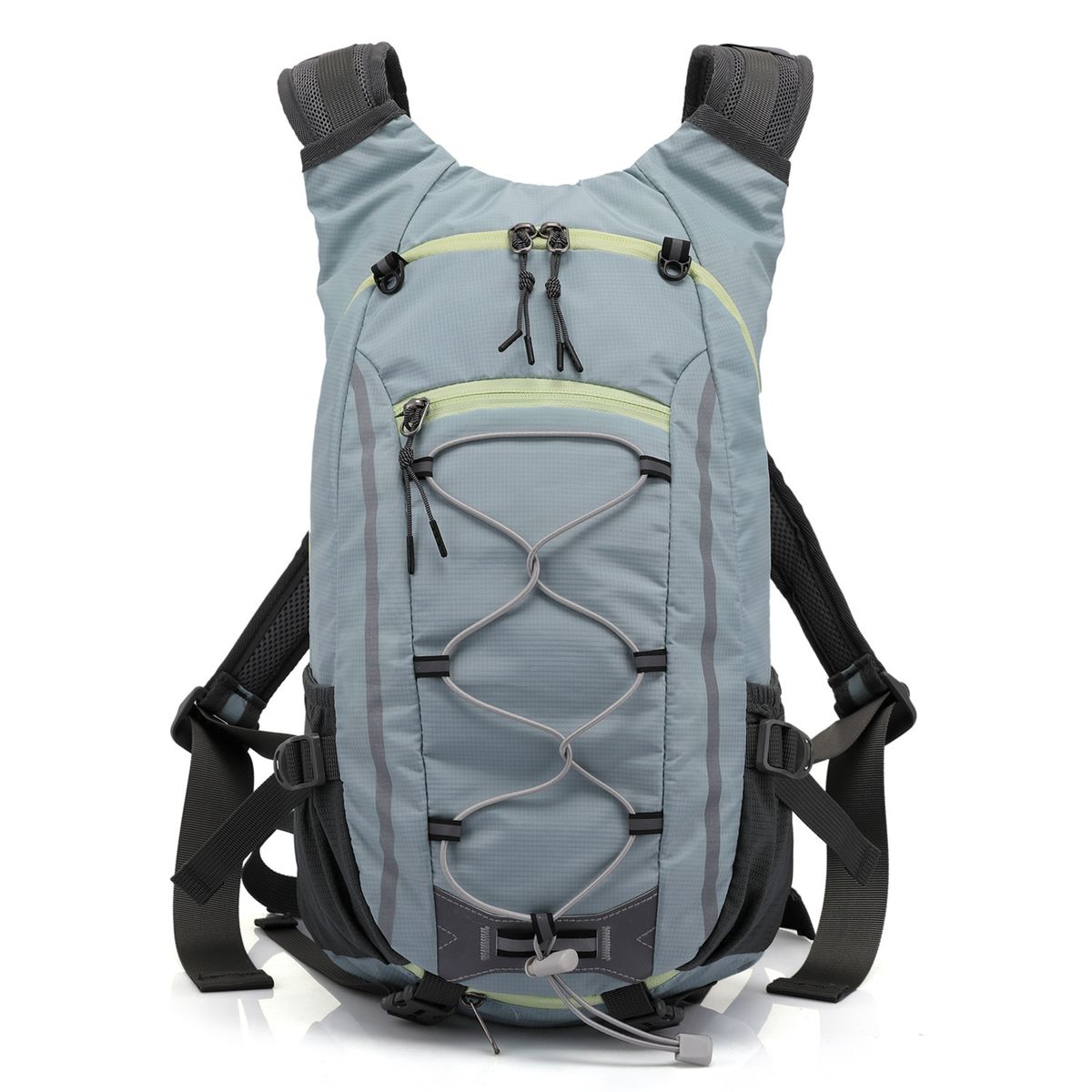 Lightweight Nylon Hiking Backpack With Ergonomic Shoulder Straps, 24L Capacity For Outdoor Sports & Travel, Water-Resistant Daypack For Men & Women_desvips.com