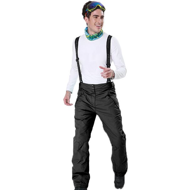 001 Cross-Border Phibee Elephant Men's Ski Adult Outdoor Thickened Cargo Bib Pants One-Piece Dropshipping_desvips.com