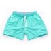 Men's Water-Repellent Swim Trunks - Double Layer & Breathable For Beach Pool & Summer Activities (Quick-Dry Black/Blue)_desvips.com