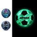 Glow In Dark Football - Size 5 (Adult) & 4 (Kids) With Reflective PU Cover & Machine Stitching_desvips.com