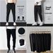 Men's And Women's Casual Trousers, Spring And Autumn Loose Corsets, Trendy Straight Slim Black And Gray Sweatpants_desvips.com