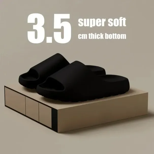 Unisex House Shoes Non-Slip Thick Soft Platform Slide Sandals Women Men Indoor Outdoor Shower Bathroom Slipper For Adult_desvips.com