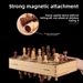 Set For Elementary School Students, Magnetic Foldable Portable Wooden Chessboard, High-end Chess Pieces_desvips.com