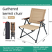 Yanggongzi Portable Outdoor Folding Camping Picnic Gathering Kermit Beach Fishing Chair One Piece Dropshipping_desvips.com