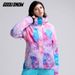 001 Gsousnow Suit For Women, Snowboard And Snow Skiing Suit, Waterproof, Windproof, Warm, Breathable Top, Outdoor Ski Jacket_desvips.com