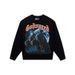 Trendy Brand Doberman Print Heavy Cotton Unisex High Street Crew Neck Long Sleeve Sweatshirt_desvips.com