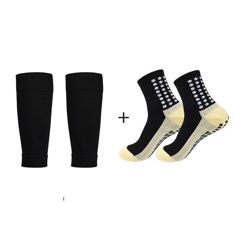 Sports & Outdoor Training Sweat Absorbent Breathable Suit Non Slip Towel Bottom Glue Football Socks + Football Board Leggings_desvips.com