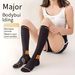 Soccer Socks Sports Functional Calf Socks For Women In Summer Fitness Running Skipping Rope Compression Elastic Pressure Socks Long Tube_desvips.com