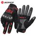 Saiyu Men's Motorcycle Racing Gloves All-Season Rider Touchscreen Compatible Carbon Fiber Anti-Fall Cycling Gloves_desvips.com