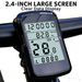 Mountain Bike Waterproof Wireless Large Screen Backlit Cycling Bicycle Smart GPS Speedometer_desvips.com