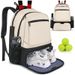 Waterproof Outdoor Sports Tennis Racket Lare Capacity Multi Function Backpack Independent Shoe Compartment Badminton_desvips.com