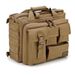 brown Portable Training Field CS Tactical Magazine Gun Messenger Bag_desvips.com