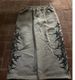 2025 New Trend Men's Wide-Leg Pants With Side Print Series Youth Casual Sweatpants_desvips.com