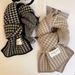 New Classic Houndstooth Double-sided Scarf For Women In Autumn And Winter Warm And Fashionable Knitted Scarf_desvips.com