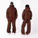 Fashion Y2K European-USA Style Tracksuits Women/Men Long Sleeve Zipper Hooded Sweatshirts + Elasiic Waist Lace-Up Sweatpants Two-Piece Sport Suits_desvips.com