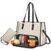 New 2-in-1 Handbag Lunch Bag Combination Bag Big Lady Insulated Lunch Box Women's Cross-body Computer Bag_desvips.com