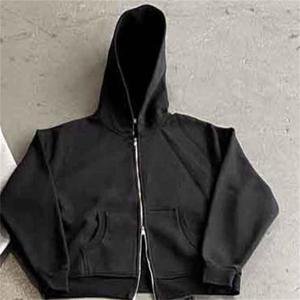 2026 Fashion European-USA Hoodies Outerwear Women/Men Pure Color Long Sleeve Loose Hooded Sweatshirts_desvips.com