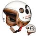 Retro motorcycle helmet Men's and women's electric pedal half cover 3/4 half helmet Four seasons Bluetooth_desvips.com