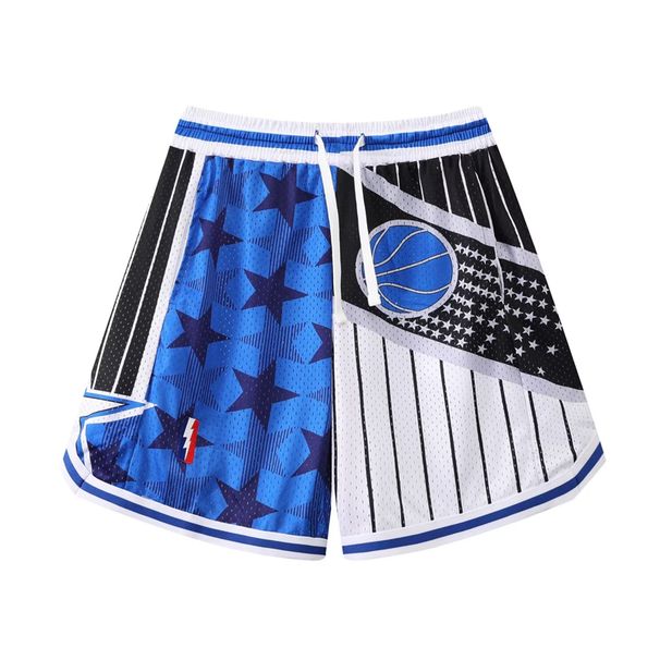 AirFlex Men's Quick-Dry Embroidered Training Shorts – Loose & Airy Mesh For Basketball, Running & Gym_desvips.com