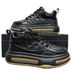 2026 Fashion Sneakers Jogging Shoes Youth/Men Artificial Leather Splicing Low Top Lace-Up Non-Slip Wear-Resistant Running Shoes_desvips.com