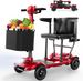 Todimart X17 4-Wheel Mobility Scooter For Disable People, 30-35 Long Range, Foldable And Lightweight_desvips.com