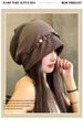 Autumn And Winter Retro Five-pointed Star Tassel Baotou Hat For Women's Japanese Versatile Cold Hat_desvips.com