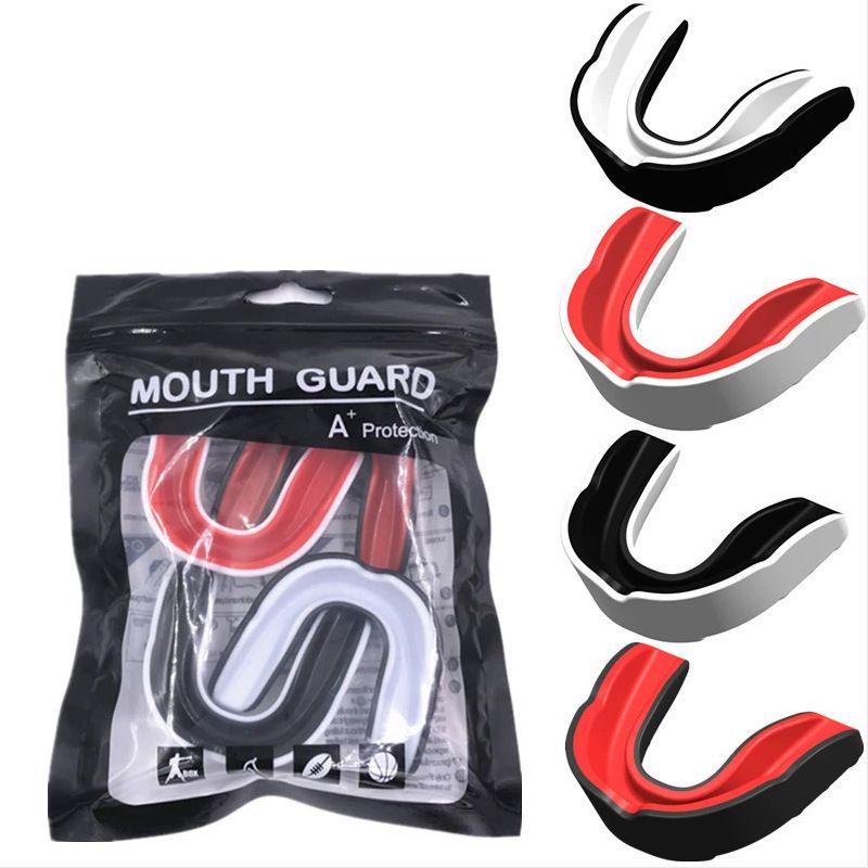 4 Pack Mouthguards For Boxing, Muay Thai, Taekwondo, Fighting, Sanda, Basketball, Mouthguards, Rugby, Mouthguards_desvips.com