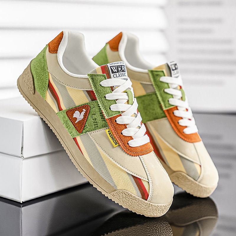 Mens Classic Running Lace Up Soft Sole Walking Breathable Flat Fashion 2026 Spring Autumn Tennis Casual Sports Shoes_desvips.com