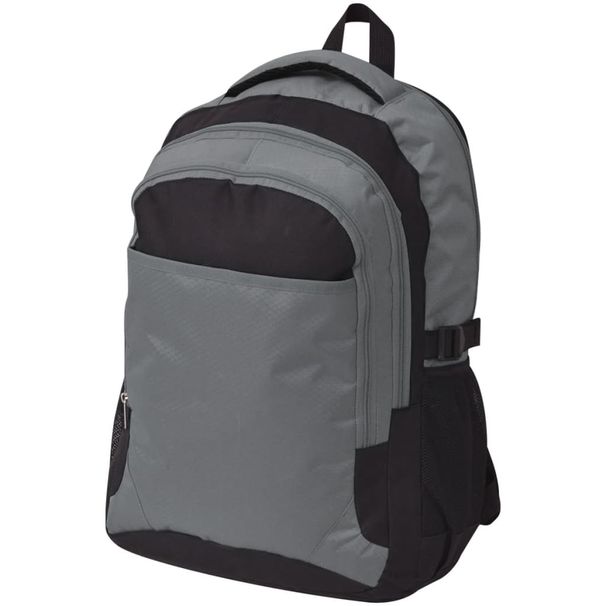 School Backpack, Water-Resistant, 40L Capacity, Two Wide Shoulder Straps, Three Large Compartments, Suitable For Books, Laptops, Stationery_desvips.com
