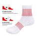 YUEDGE Men And Women Casual Everyday Gym Training Athletic Wicking Cushioned Breathable Cotton Quarter Crew Socks ,5_desvips.com